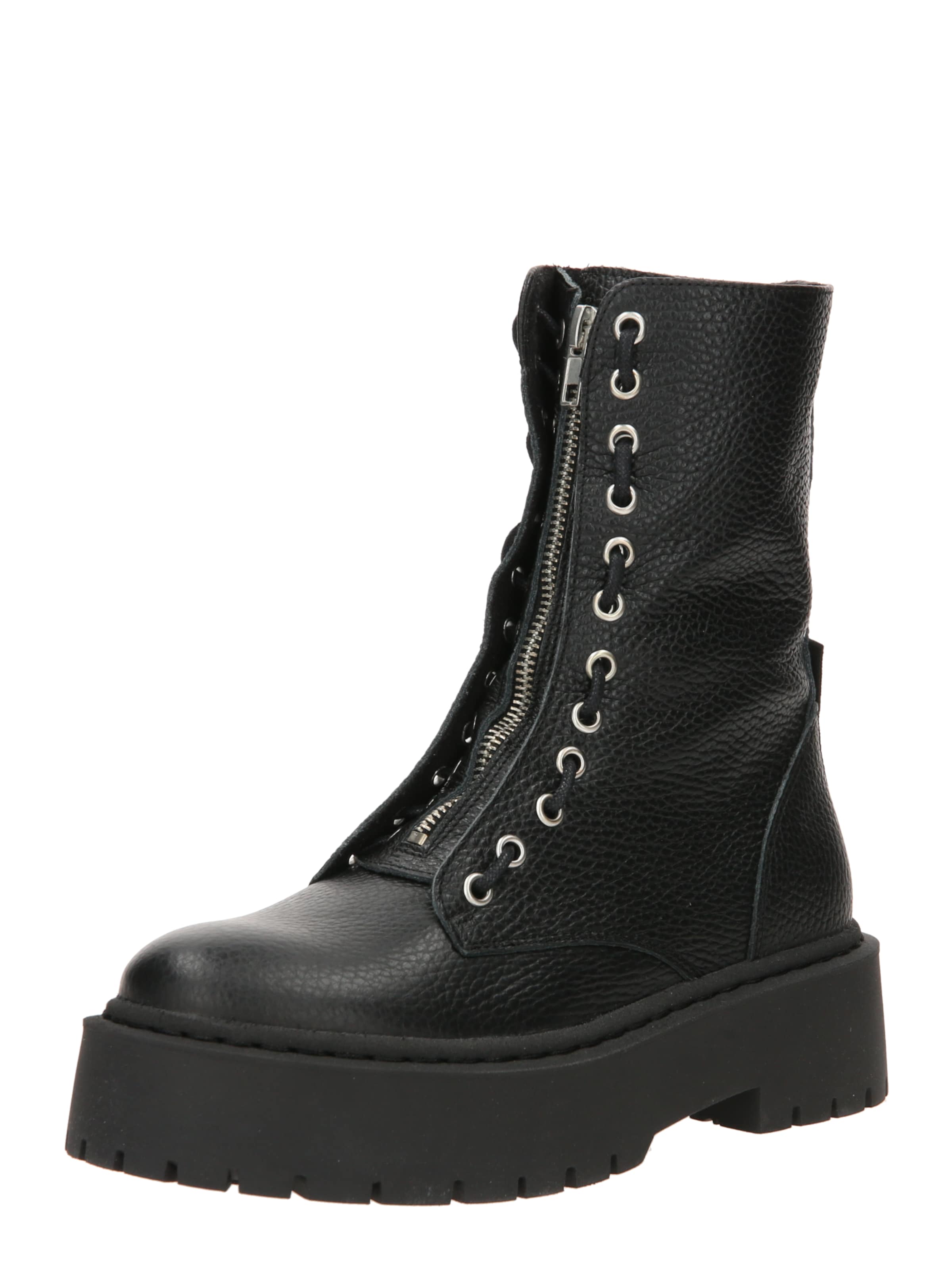 STEVE MADDEN Veterlaarsjes 'Odilia' in Zwart: voorkant
