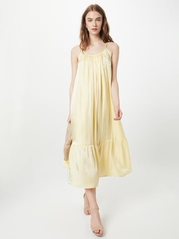 Gina Tricot Summer dress 'Vanessa' in Yellow