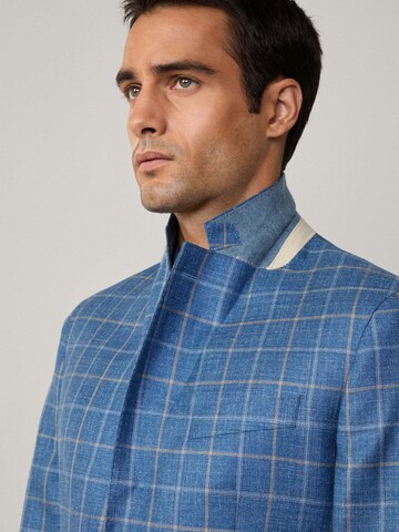 Hackett London Regular fit Colbert in Blauw