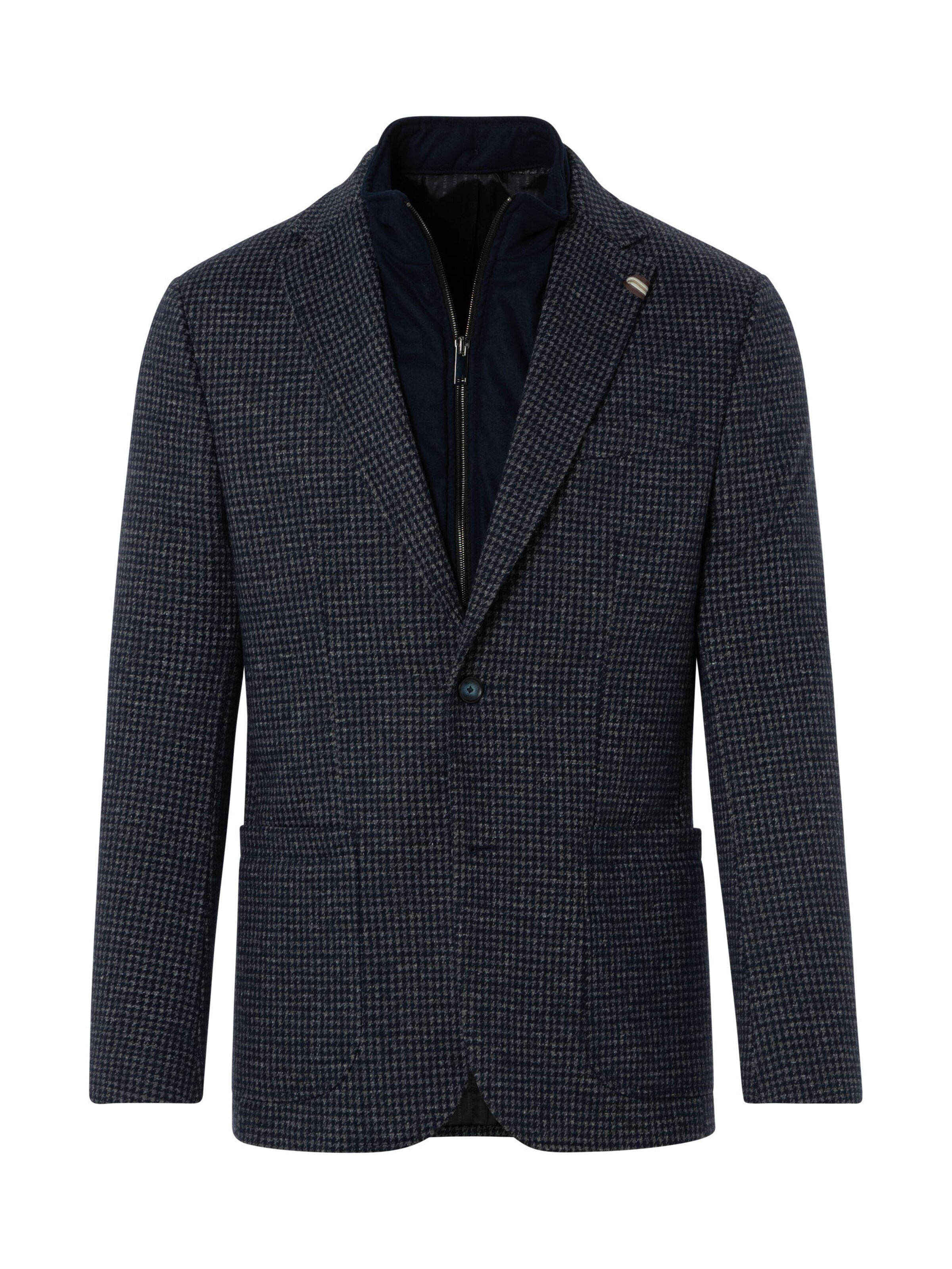 BENVENUTO Slim fit Business-colbert '4542' in Blauw: voorkant