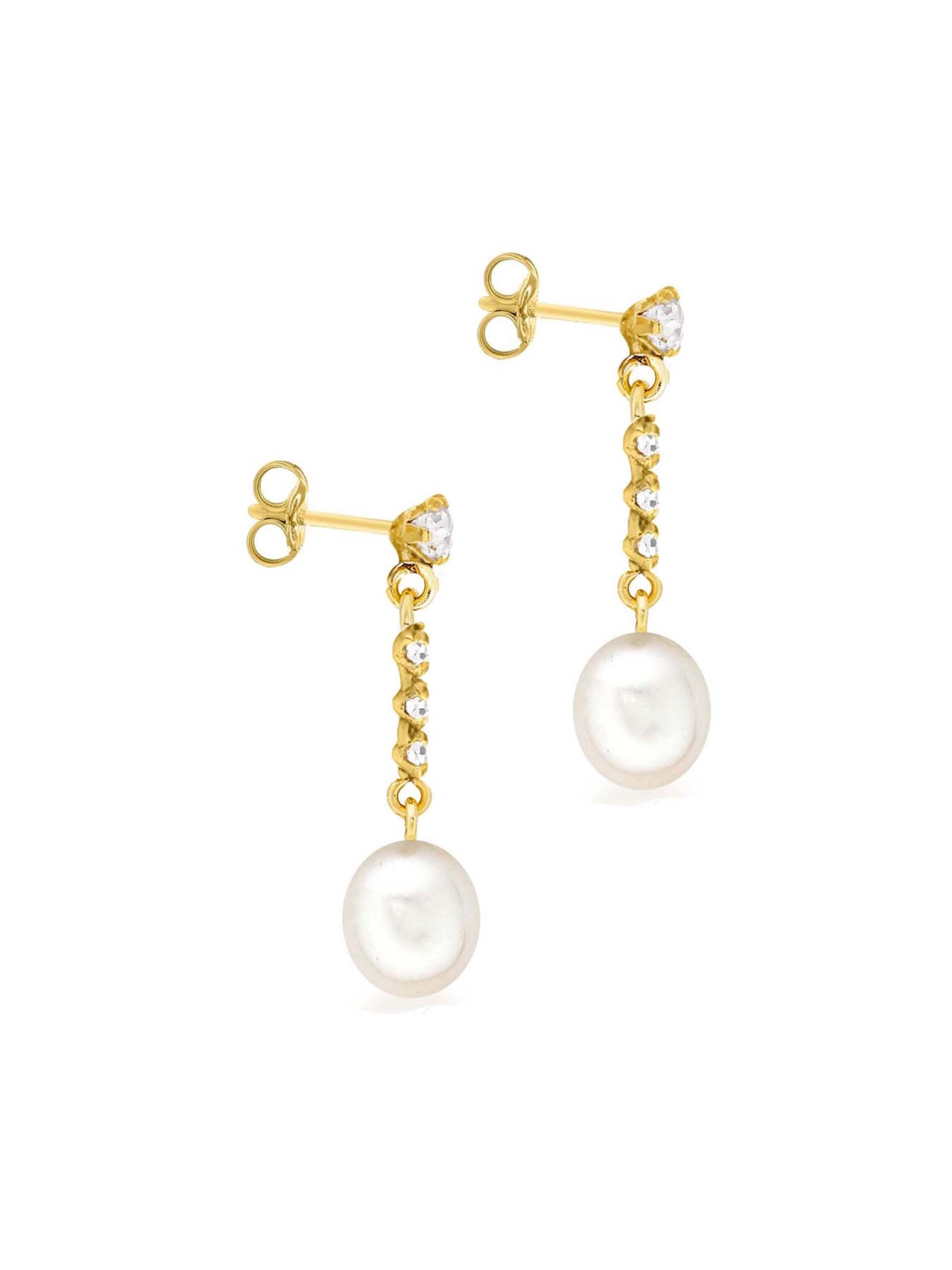 Boucles d'oreilles 'Klassisch' Lucardi en or