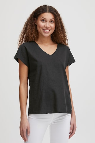 Oxmo Blouse 'Oxsabine' in Black: front