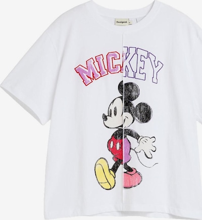Desigual Shirt 'Mickey' in L in Orchid / Red / Black / White, Item view