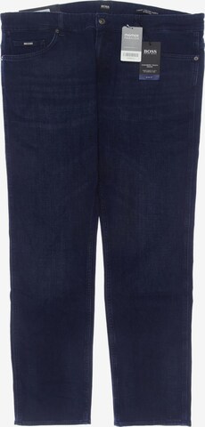 BOSS Black Jeans in 38 in Blue: front