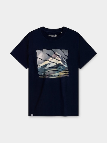 Bavarian Caps Shirt 'T-Shirt "Wintergipfel" - dunkelblau (Damen)'‌‌‌‌‌‌‌‌‌‌ in Blau
