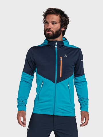 Schöffel Funktionele fleece-jas 'Hydalen' in Blauw: voorkant