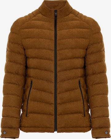Daniel Hills Zimska jakna | rjava barva: sprednja stran