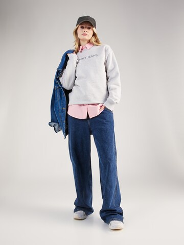Tommy Jeans Mikina 'Classic' – šedá