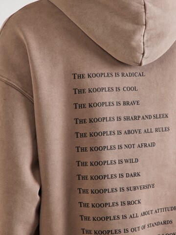 The Kooples - Sudadera en marrón
