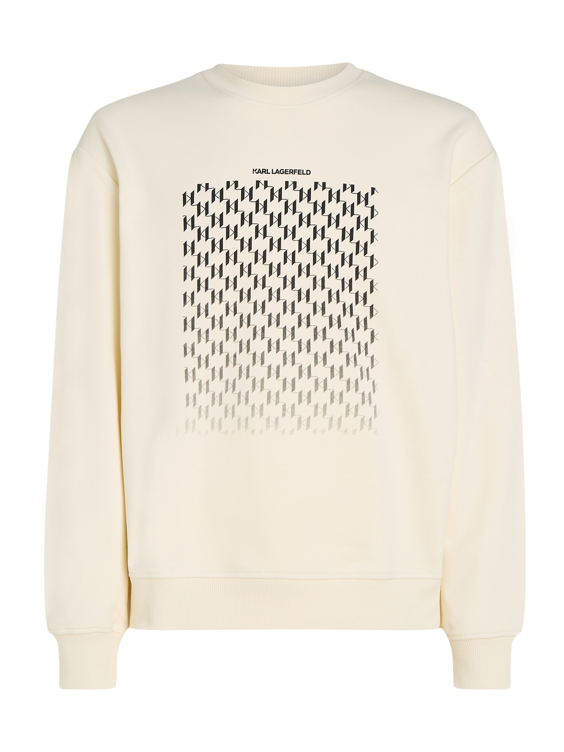 Karl Lagerfeld Mikina - Biela: predná strana