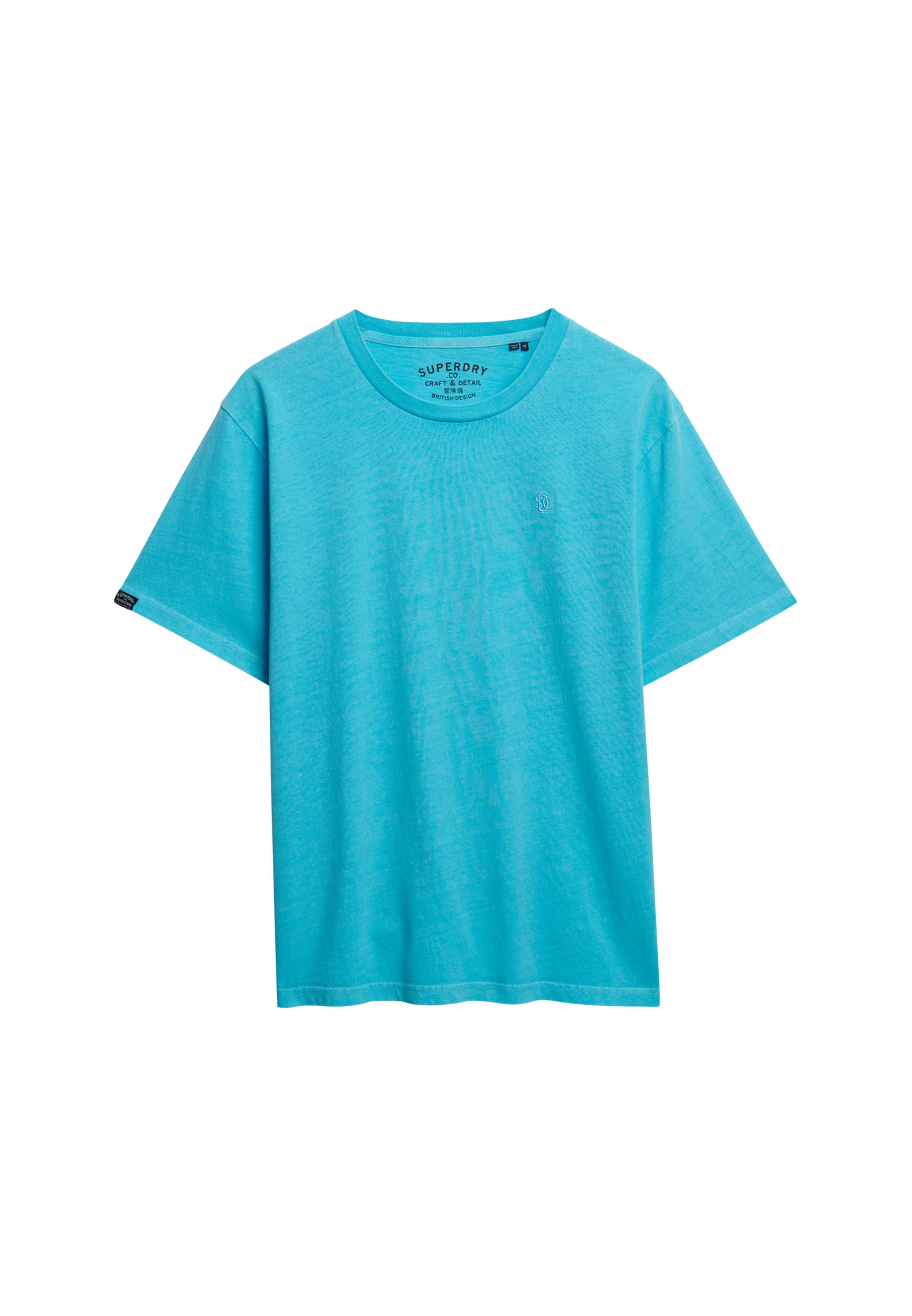 T-Shirt 'Essentials' Superdry en bleu : devant
