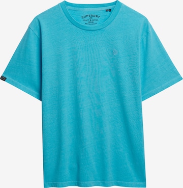 Superdry T-Shirt 'Essentials' in Blau: Vorderseite