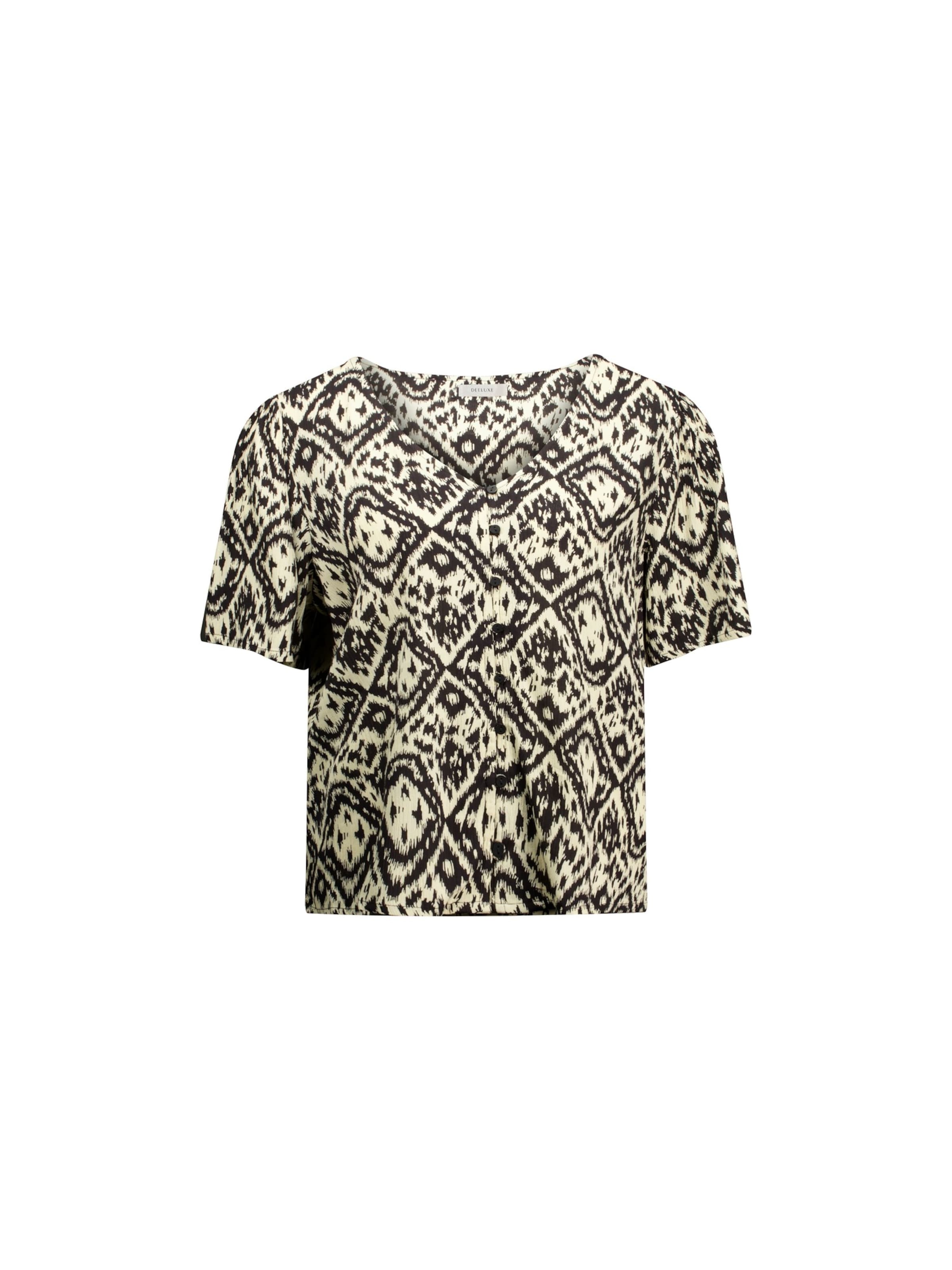 Chemisier 'EHOMA' Deeluxe en noir : devant