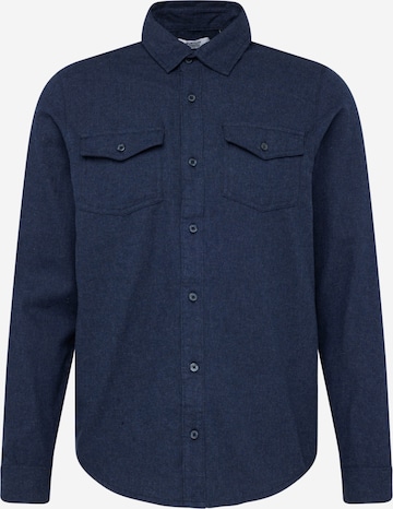 BURTON MENSWEAR LONDON Regular fit Button Up Shirt in Blue: front