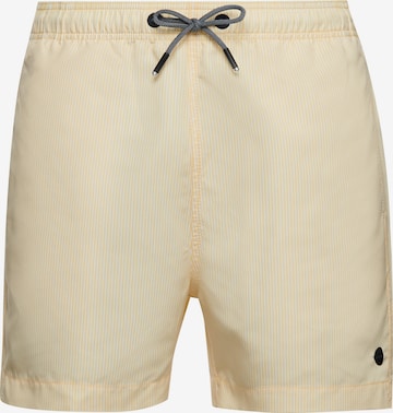 Superdry Zwemshorts in Geel: voorkant