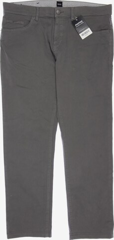 BOSS Black Pants in 34 in Grey: front