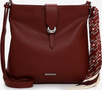 Sac bandoulière Emily & Noah en rouge : devant