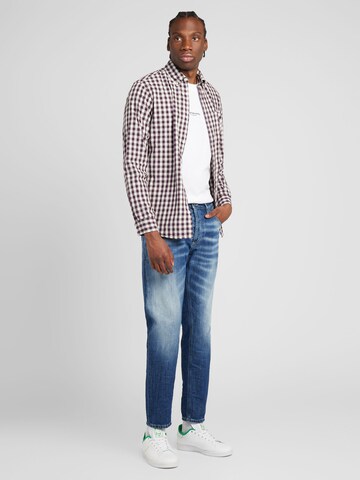 JACK & JONES Comfort fit Srajca 'BLUBROOK' | vijolična barva