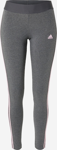 ADIDAS SPORTSWEAR Sportovní kalhoty 'Essential' – šedá: přední strana