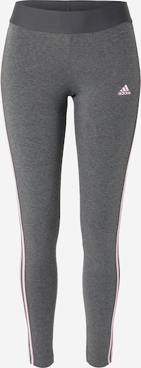 ADIDAS PERFORMANCE Workout Pants in mottled grey / Pink, Item view
