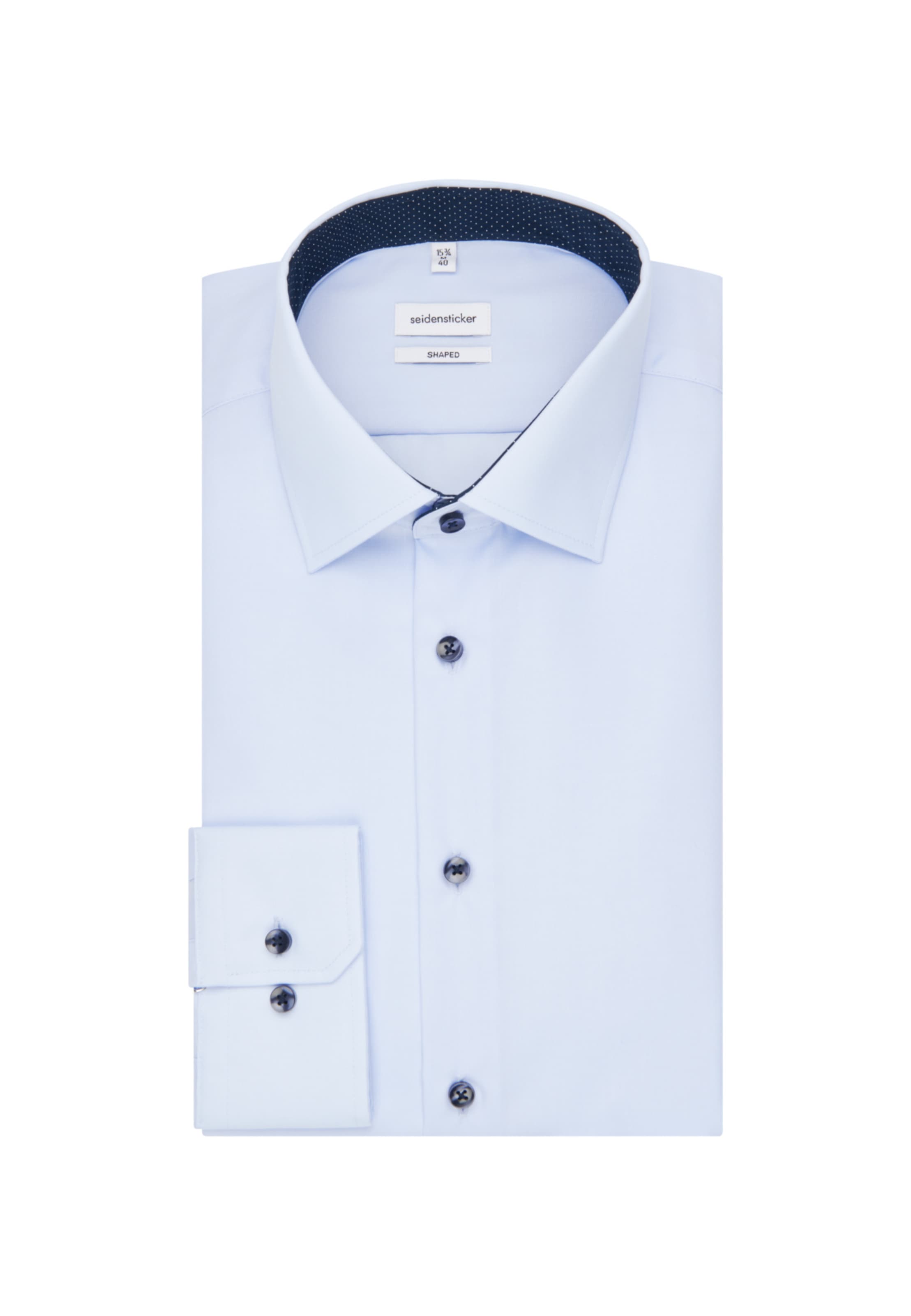 SEIDENSTICKER Slim fit Zakelijk overhemd ' Shaped ' in Blauw