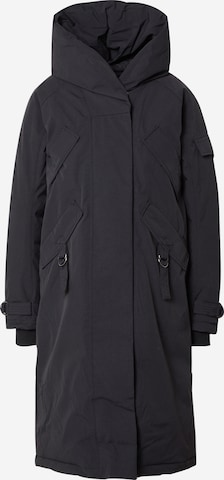 Manteau outdoor Didriksons en noir : devant