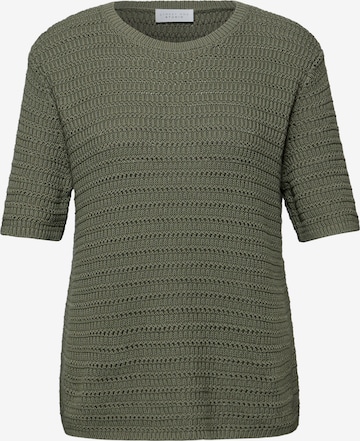 Street One Studio Sweater in Green: front