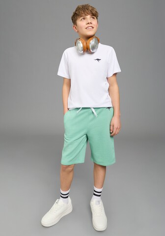 KangaROOS Regular Pants in Green