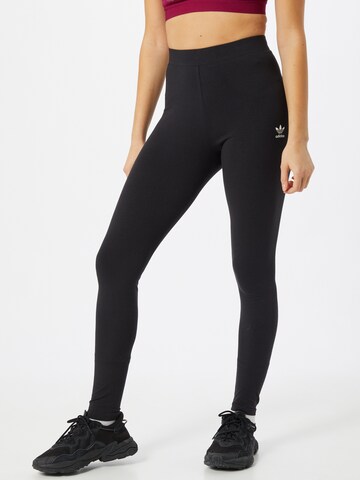 ADIDAS ORIGINALS Skinny Leggings 'Adicolor Essentials' in Schwarz: Vorderseite