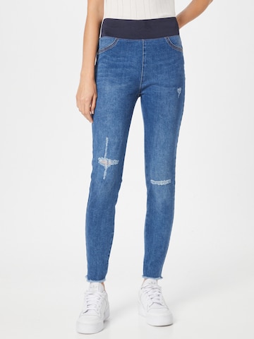 Freequent Skinny Jeggings 'SHANTAL' in Blau: predná strana