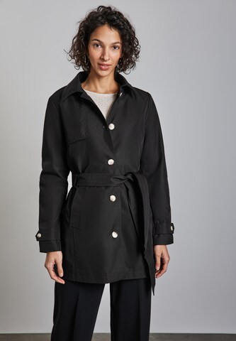 STREET ONE Trenchcoat in Schwarz: Vorderseite