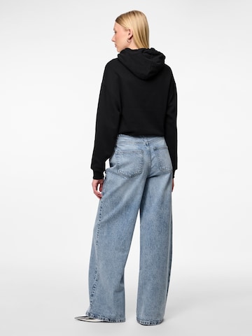 PIECES Wide leg Jeans 'SELMA' in Blauw