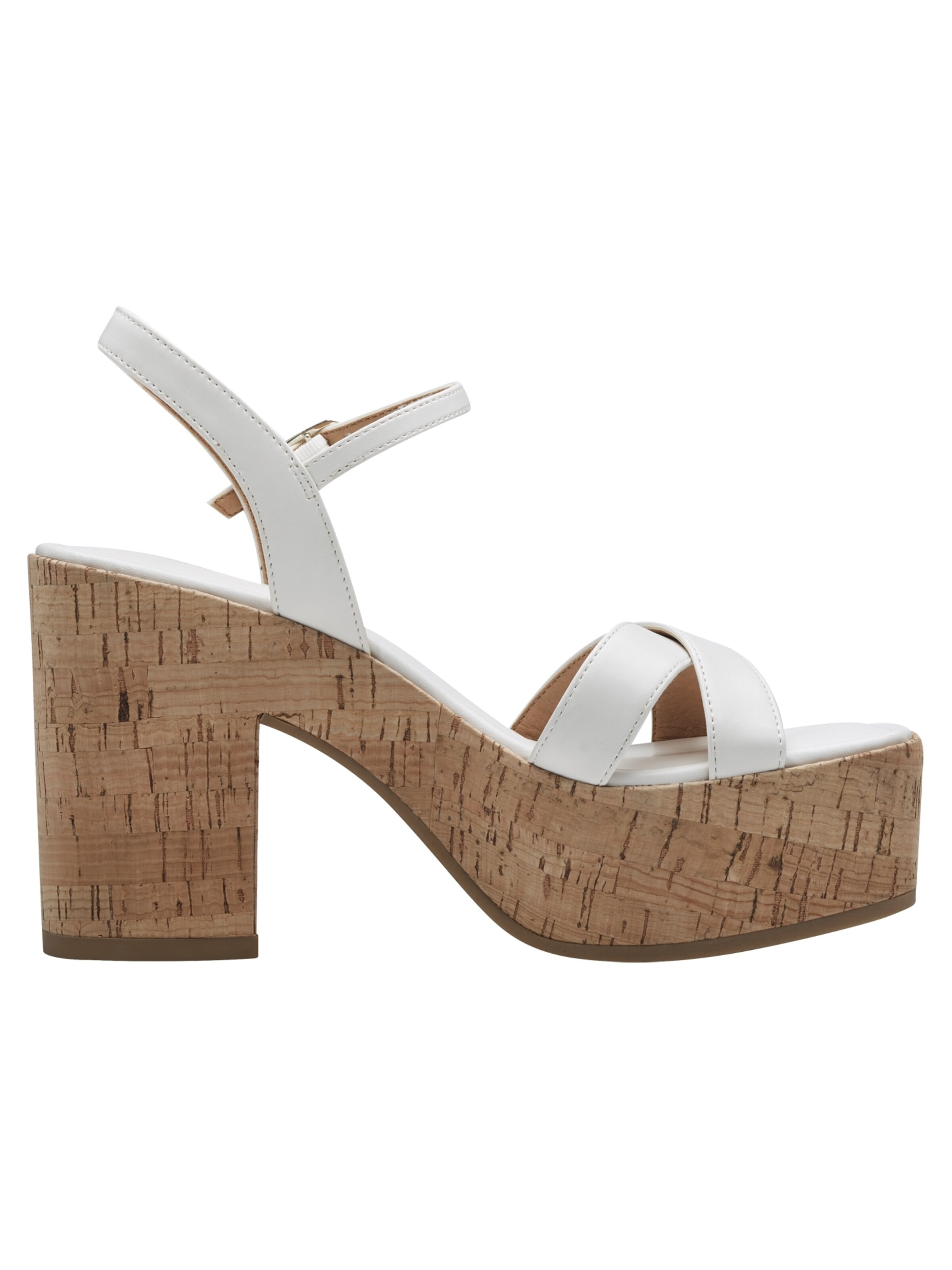 Tamaris Strap Sandals in White