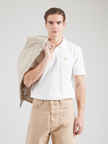 Carhartt WIP Póló 'Chase' - fehér: elől