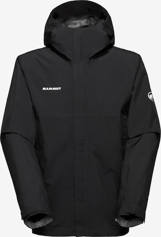 MAMMUT Outdoorjacke in Schwarz: Vorderseite