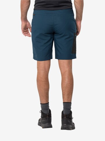regular Pantaloni per outdoor 'ACTIVE TRACK' di JACK WOLFSKIN in blu