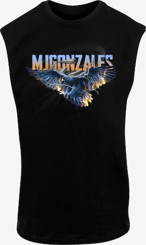 MJ Gonzales Shirt 'Eagle V.2' in Black: front