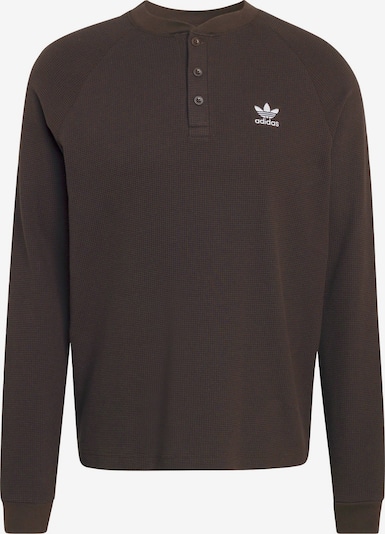 Marškinėliai 'Trefoil Essentials' iš ADIDAS ORIGINALS, spalva – ruda, Prekių apžvalga