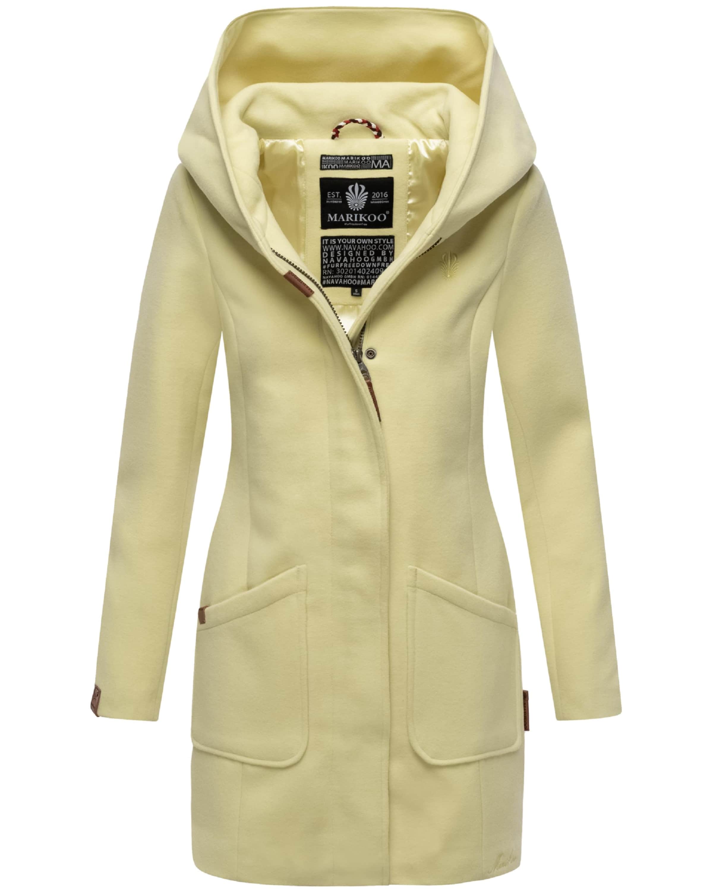 MARIKOO Kevad-sügismantel 'Maikoo', värv kollane