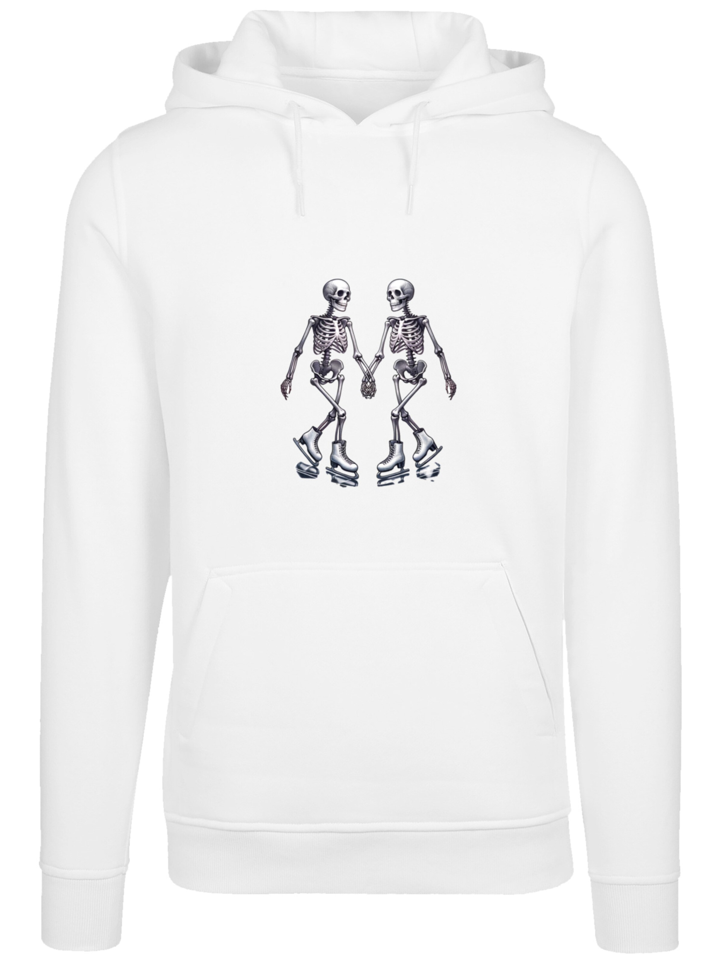 F4NT4STIC Sweatshirt in Weiß: Vorderseite