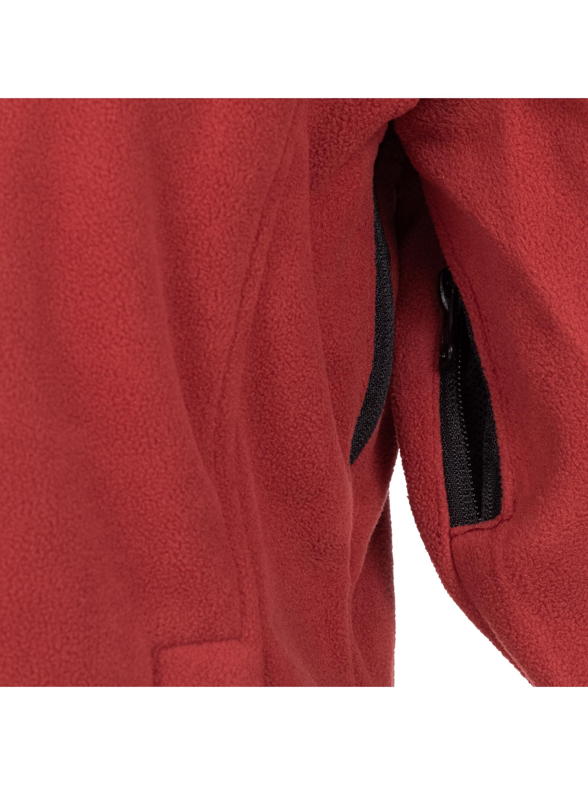 deproc Fleecejacke 'CANADA MN'‌‌‌‌‌ in Rot