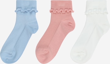 Lindex Socks in Blue: front