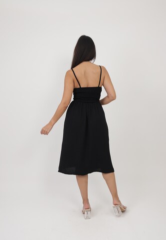 Elara Sommerkjole i sort