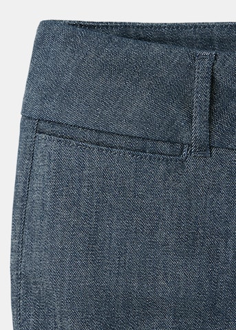 évasé Jean 'JUNE' MANGO en bleu