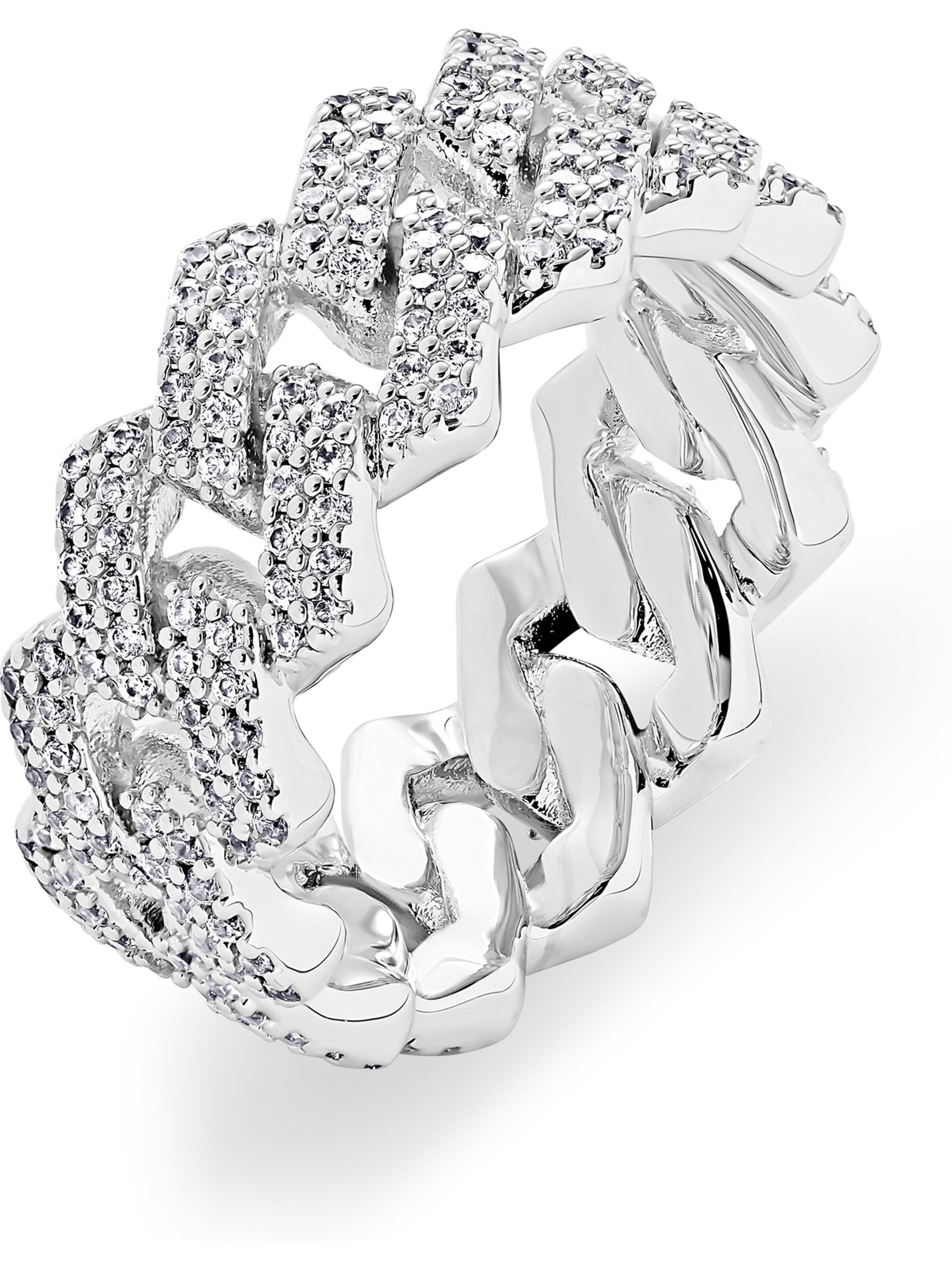 FAVS Ring in Silber: Vorderseite