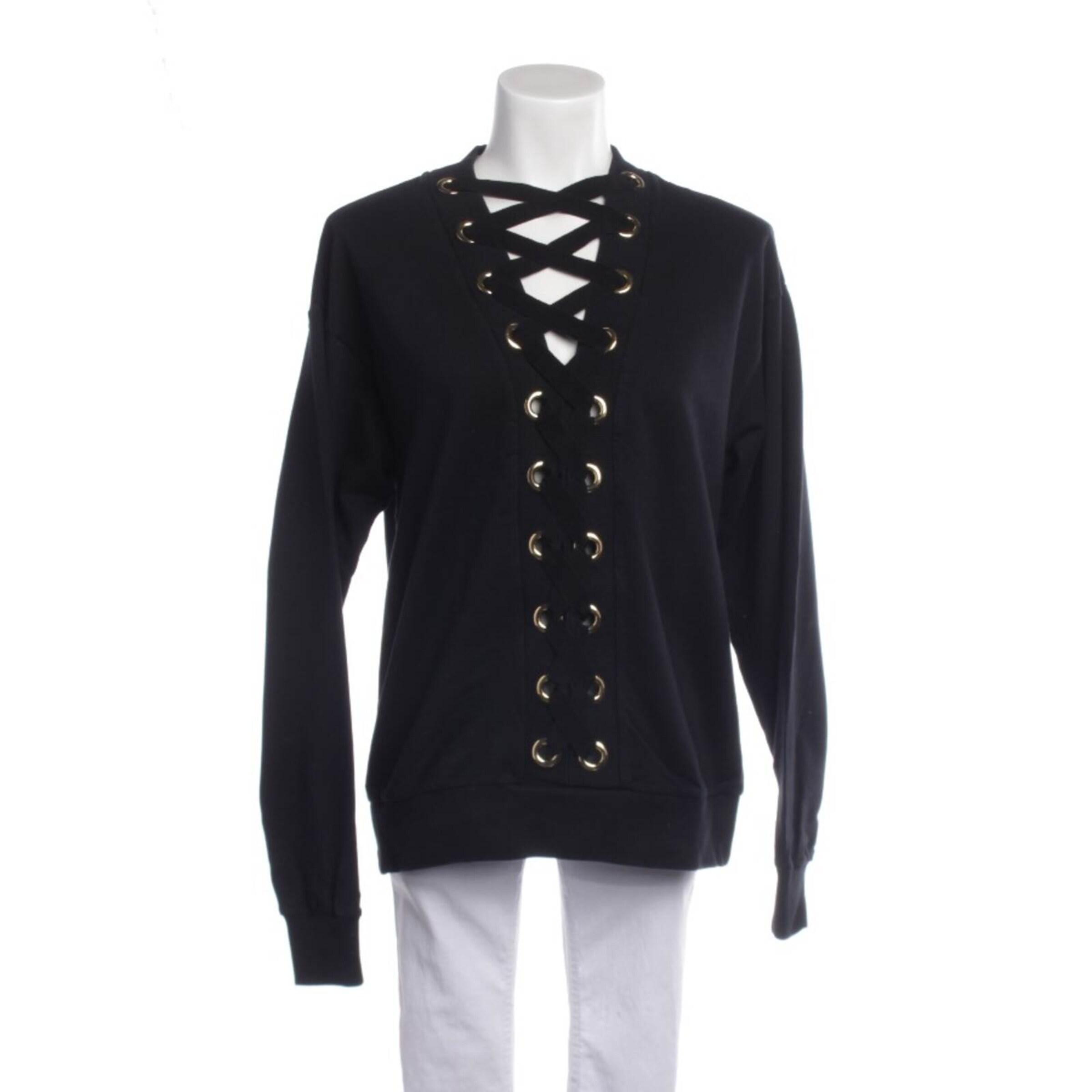 Balmain Sweatshirt / Sweatjacke in XS in schwarz, Produktansicht