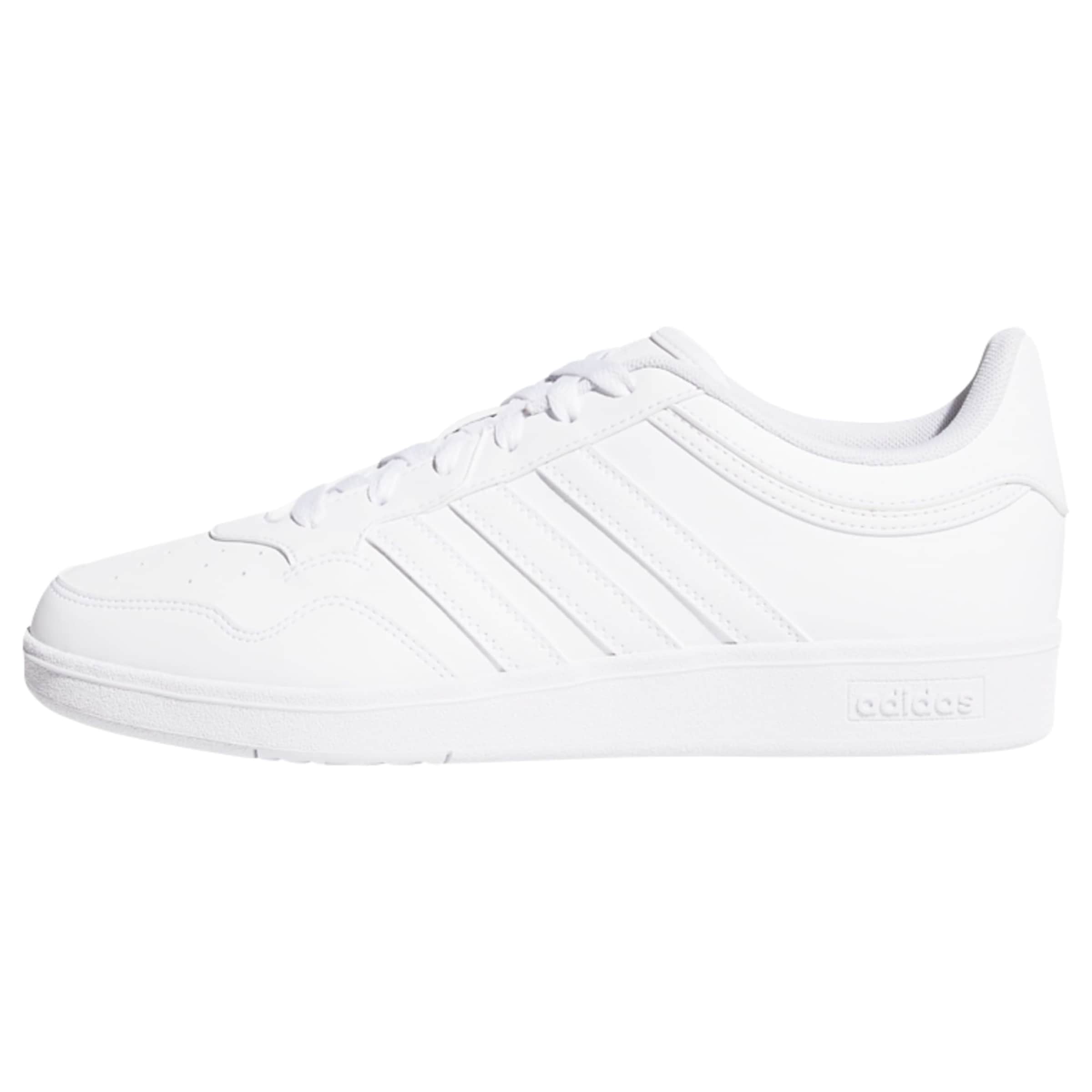 Baskets basses 'Hoops 4.0' ADIDAS SPORTSWEAR en blanc : devant