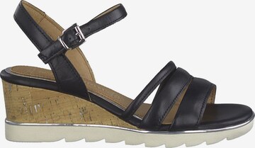 MARCO TOZZI Sandalen met riem in Zwart