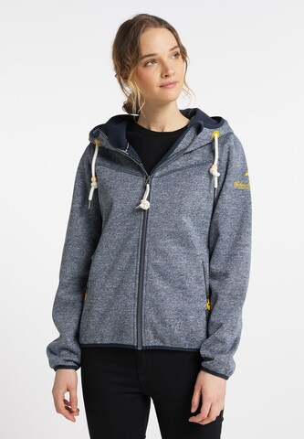Schmuddelwedda - Chaqueta polar en azul: frente