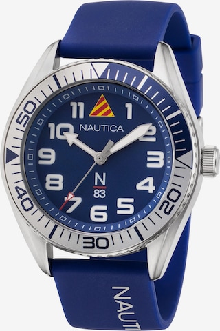 NAUTICA Analoog horloge 'N83' in Blauw: voorkant